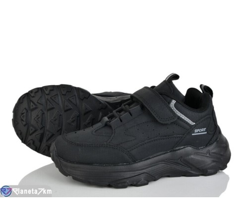 Дитячі кросівки на весну/осінь (8 пар р.32-37) чорний  "Laifakids"