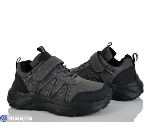 Дитячі кросівки на весну/осінь (8 пар р.32-37) сірий  "Laifakids"