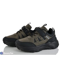 Дитячі кросівки на весну/осінь (8 пар р.32-37) хакі  "Laifakids"