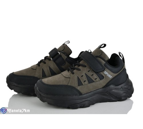 Дитячі кросівки на весну/осінь (8 пар р.32-37) хакі  "Laifakids"