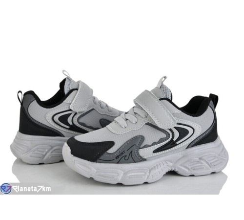 Дитячі кросівки на весну/осінь (8 пар р.32-37) сірий  "Laifakids"