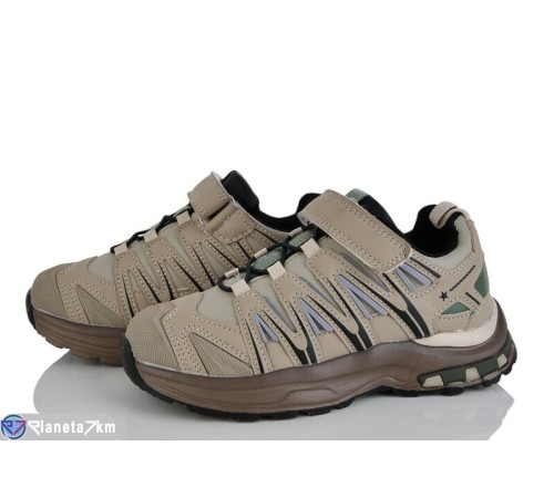 Дитячі кросівки на весну/осінь (8 пар р.32-37) хакі  "Laifakids"