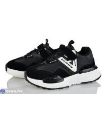 Дитячі кросівки на весну/осінь (8 пар р.32-37) чорний  "Laifakids"