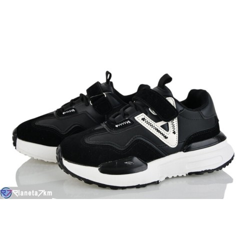 Дитячі кросівки на весну/осінь (8 пар р.32-37) чорний  "Laifakids"