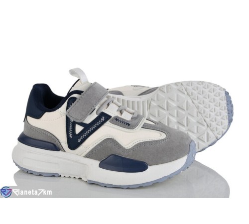 Дитячі кросівки на весну/осінь (8 пар р.32-37) сірий  "Laifakids"