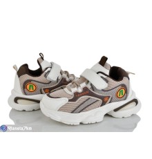 Дитячі кросівки на весну/осінь (8 пар р.26-31) коричневий  "Laifakids"