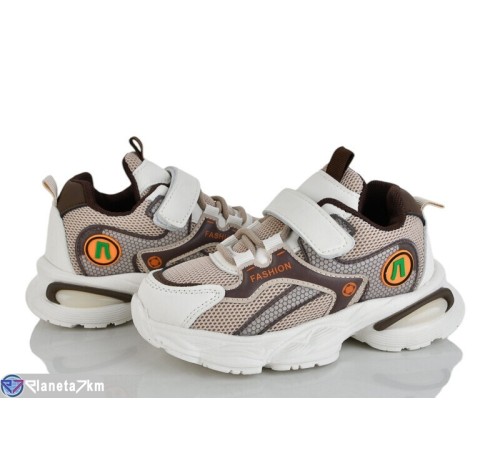 Дитячі кросівки на весну/осінь (8 пар р.26-31) коричневий  "Laifakids"