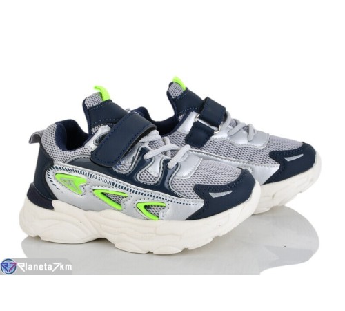 Дитячі кросівки на весну/осінь (8 пар р.26-31) сірий  "Laifakids"