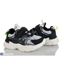 Дитячі кросівки на весну/осінь (8 пар р.26-31) чорний  "Laifakids"