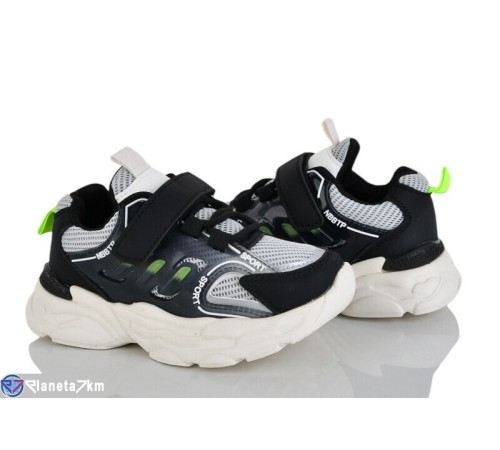 Дитячі кросівки на весну/осінь (8 пар р.26-31) чорний  "Laifakids"