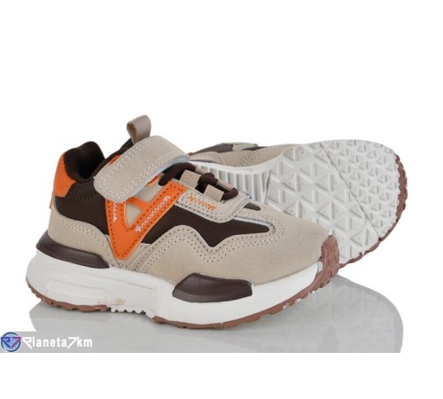 Дитячі кросівки на весну/осінь (8 пар р.26-31) коричневий  "Laifakids"