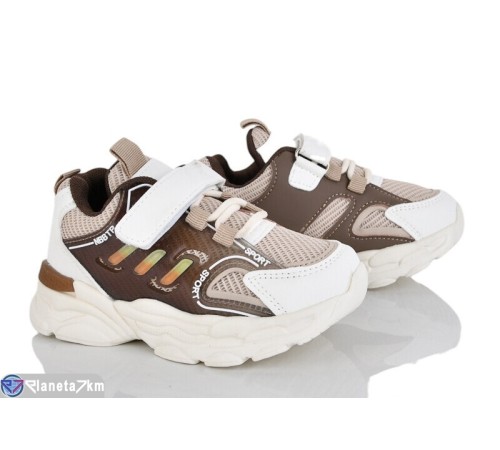 Дитячі кросівки на весну/осінь (8 пар р.26-31) коричневий  "Laifakids"