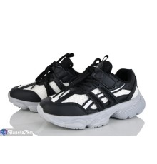 Дитячі кросівки на весну/осінь (8 пар р.32-37) чорний  "Laifakids"