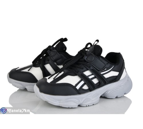 Дитячі кросівки на весну/осінь (8 пар р.32-37) чорний  "Laifakids"