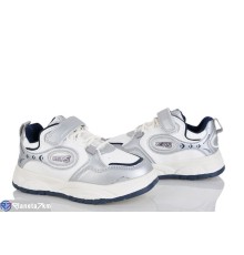 Дитячі кросівки на весну/осінь (8 пар р.32-37) срібний  "Laifakids"