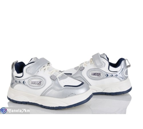 Дитячі кросівки на весну/осінь (8 пар р.32-37) срібний  "Laifakids"