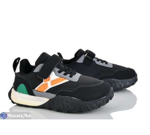 Дитячі кросівки на весну/осінь (8 пар р.32-37) чорний  "Laifakids"