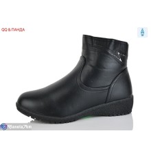 Черевики жіночі на зиму (6 пар р.41-43) чорний  "QQ&Панда"