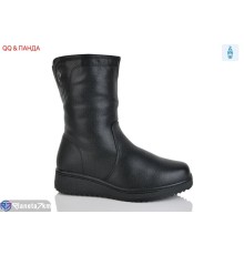 Черевики жіночі на зиму (8 пар р.37-42) чорний  "QQ&Панда"