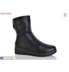 Черевики жіночі на зиму (8 пар р.37-42) чорний  "QQ&Панда"