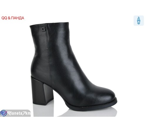 Черевики жіночі на зиму (6 пар р.36-41) чорний  "QQ&Панда"