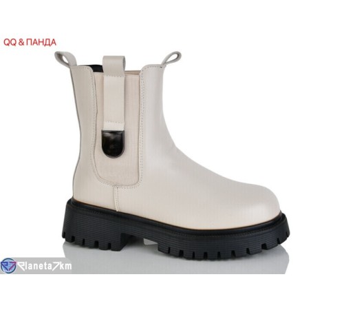 Черевики жіночі на зиму (6 пар р.36-41) бежевий  "QQ&Панда"