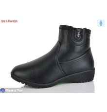 Черевики жіночі на зиму (6 пар р.41-43) чорний  "QQ&Панда"