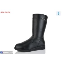 Чоботи жіночі на зиму (6 пар р.41-43) чорний  "QQ&Панда"