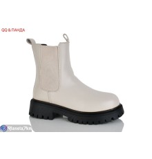 Черевики жіночі на зиму (6 пар р.36-41) бежевий  "QQ&Панда"