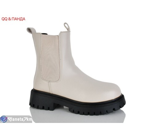 Черевики жіночі на зиму (6 пар р.36-41) бежевий  "QQ&Панда"