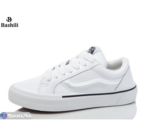 Дитячі кеди на весну/осінь (8 пар р.32-37) білий  "Башили"