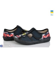 Тапки дитячі на весну/осінь (7 пар р.26-32) чорний  "LIBERTE"