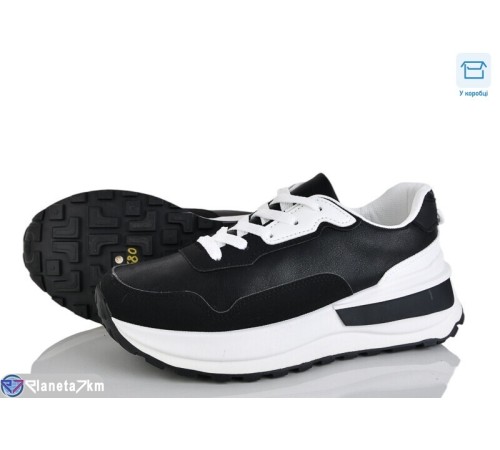 Кросівки жіночі на весну/осінь (8 пар р.36-41) чорний  "HoRIK"