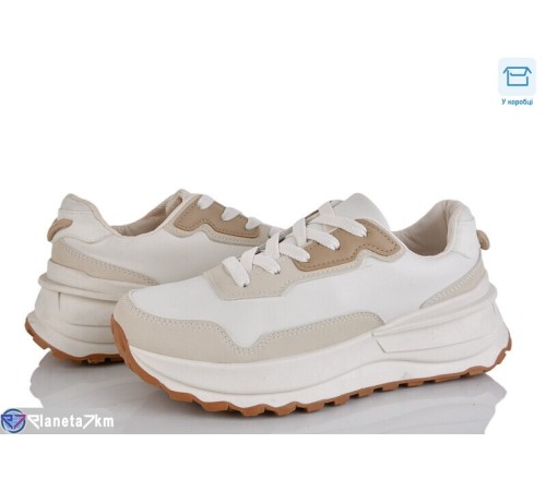 Кросівки жіночі на весну/осінь (8 пар р.36-41) бежевий  "HoRIK"