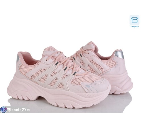 Кросівки жіночі на весну/осінь (8 пар р.36-41) рожевий  "HoRIK"