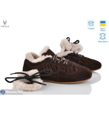 Кросівки жіночі на зиму (6 пар р.36-41) коричневий  "Viscala"