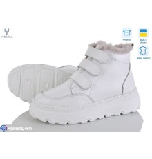 Черевики жіночі на зиму (6 пар р.36-40) білий  "Viscala"