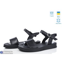 Босоніжки жіночі на літо (8 пар р.36-40) чорний  "FOX"