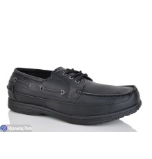 Туфлі чоловічі на весну/осінь (8 пар р.46-48) чорний  "SALIN"