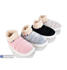 Тапки жіночі на зиму (12 пар р.36-41) мікс  "SALIN"