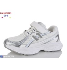 Дитячі кросівки на весну/осінь (8 пар р.32-37) білий  "GFB-Канарейка"