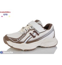 Дитячі кросівки на весну/осінь (8 пар р.32-37) бежевий  "GFB-Канарейка"