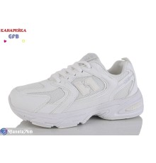 Кросівки на весну/осінь (8 пар р.36-41) білий  "GFB-Канарейка"