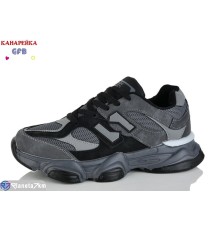 Кросівки на весну/осінь (8 пар р.36-41) сірий  "GFB-Канарейка"