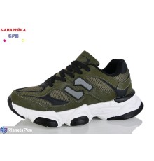 Кросівки на весну/осінь (8 пар р.36-41) зелений  "GFB-Канарейка"