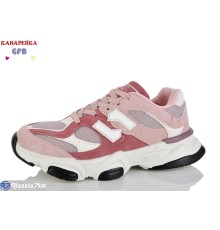 Кросівки жіночі на весну/осінь (8 пар р.36-41) рожевий  "GFB-Канарейка"