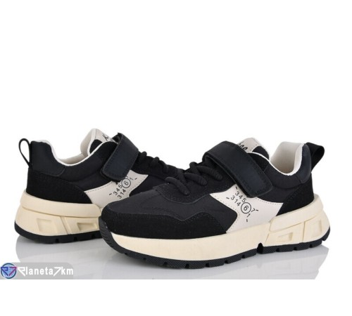 Дитячі кросівки на весну/осінь (8 пар р.32-37) чорний  "Laifakids"