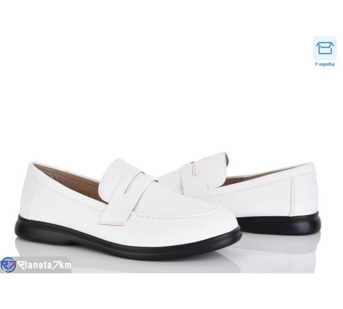 Туфлі жіночі на весну/осінь (8 пар р.36-41) білий  "CLAN"