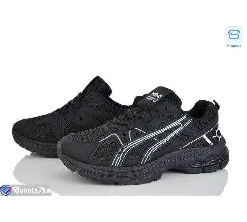 Кросівки жіночі на весну/осінь (8 пар р.36-41) чорний  "CLAN"