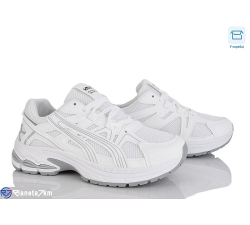 Кросівки жіночі на весну/осінь (8 пар р.36-41) білий  "CLAN"